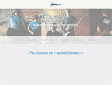 Tablet Screenshot of mediadub.nl